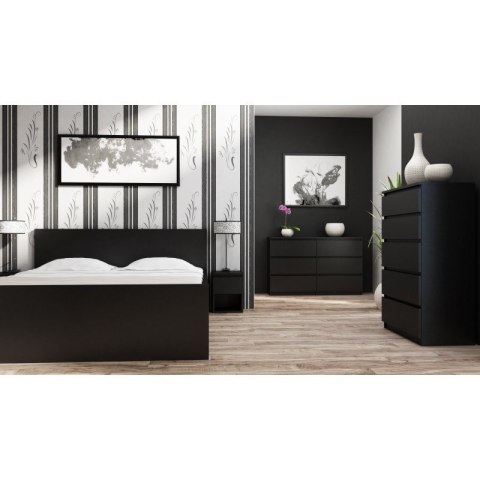 M5 MALWA KOMODA 5 SZUFLAD CZARNY TOP E SHOP M5 MALWA KOMODA 5 SZUFLAD CZARNY TOP E SHOP