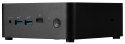 MSI Cubi NUC 1M-002EU i5-120U 8GB SSD512GB Intel UHD Graphics AX211 WiFi 6E Windows 11 Pro Black MSI