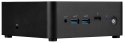 MSI Cubi NUC 1M-002EU i5-120U 8GB SSD512GB Intel UHD Graphics AX211 WiFi 6E Windows 11 Pro Black MSI