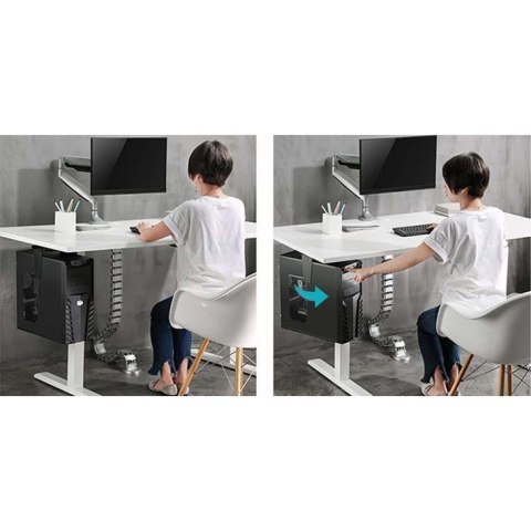 TECHLY UCHWYT NA KOMPUTER PC PODBLATOWY/ŚCIENNY RE TECHly TECHLY UCHWYT NA KOMPUTER PC PODBLATOWY/ŚCIENNY RE TECHly