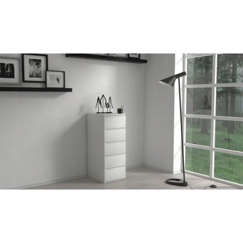 W5 KOMODA 5 SZUFLAD BIAŁY MAT TOP E SHOP W5 KOMODA 5 SZUFLAD BIAŁY MAT TOP E SHOP