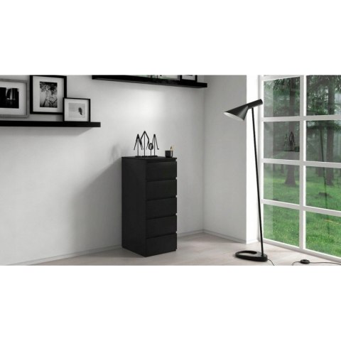 W5 KOMODA 5 SZUFLAD CZARNY TOP E SHOP W5 KOMODA 5 SZUFLAD CZARNY TOP E SHOP