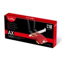 Karta sieciowa CUDY WE3000S AX5400 Wi-Fi 6 + BT 5.2 Intel AX210 Radiator PCIe CUDY