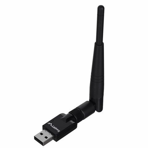 Karta sieciowa Lanberg N150 NC-0150-WE (USB 2.0, Złącze anteny WiFi) Lanberg Karta sieciowa Lanberg N150 NC-0150-WE (USB 2.0, Złącze anteny WiFi) Lanberg