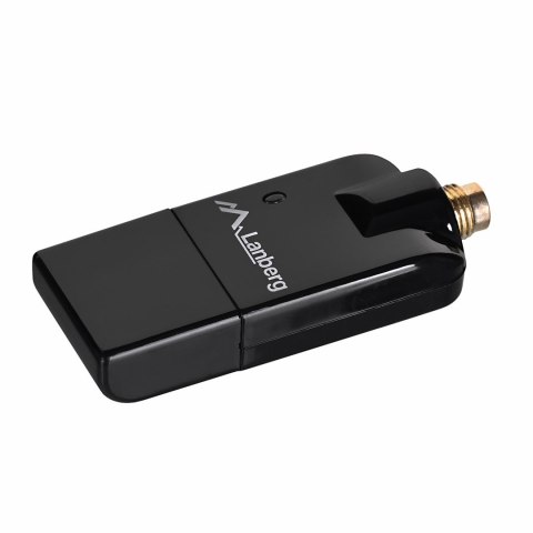 Karta sieciowa Lanberg N150 NC-0150-WE (USB 2.0, Złącze anteny WiFi) Lanberg Karta sieciowa Lanberg N150 NC-0150-WE (USB 2.0, Złącze anteny WiFi) Lanberg