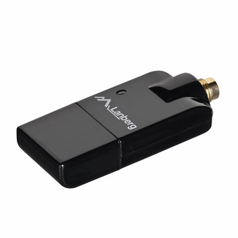 Karta sieciowa Lanberg N300 NC-0300-WIE (USB 2.0, Złącze anteny WiFi) Lanberg Karta sieciowa Lanberg N300 NC-0300-WIE (USB 2.0, Złącze anteny WiFi) Lanberg