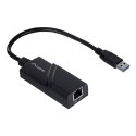 Karta sieciowa Lanberg NC-1000-01 (USB 3.0; 1x 10/100/1000Mbps) Lanberg