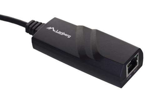 Karta sieciowa Lanberg NC-1000-02 (USB 3.1, USB-C; 1x 10/100/1000Mbps) Lanberg Karta sieciowa Lanberg NC-1000-02 (USB 3.1, USB-C; 1x 10/100/1000Mbps) Lanberg