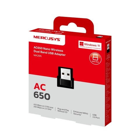 Karta sieciowa Mercusys MA20N MERCUSYS Karta sieciowa Mercusys MA20N MERCUSYS