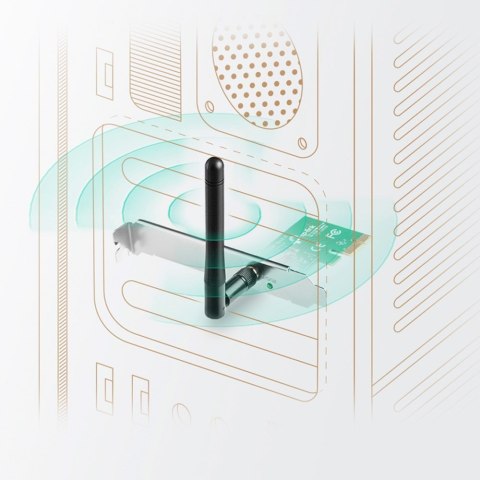 Karta sieciowa TP-LINK TL-WN781ND (PCI-E) TP-LINK Karta sieciowa TP-LINK TL-WN781ND (PCI-E) TP-LINK