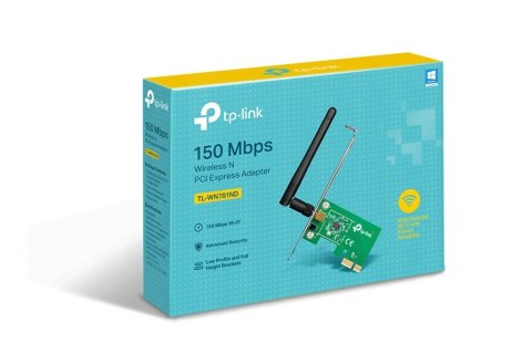 Karta sieciowa TP-LINK TL-WN781ND (PCI-E) TP-LINK Karta sieciowa TP-LINK TL-WN781ND (PCI-E) TP-LINK