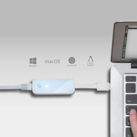 Karta sieciowa TP-LINK UE200 (USB 2.0; 1x 10/100Mbps) TP-LINK Karta sieciowa TP-LINK UE200 (USB 2.0; 1x 10/100Mbps) TP-LINK