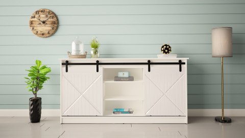 Komoda 160x80x35 GRANERO biały/biały połysk Cama MEBLE Komoda 160x80x35 GRANERO biały/biały połysk Cama MEBLE
