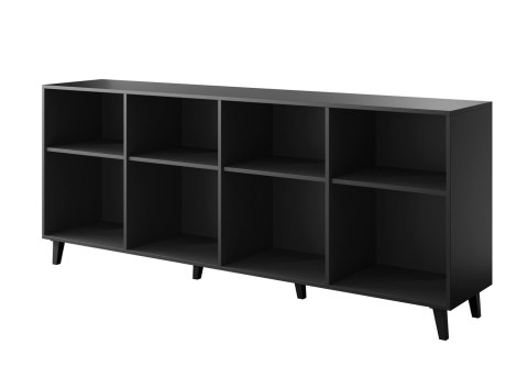 Komoda ASTI 200x42x82 czarny mat Cama MEBLE Komoda ASTI 200x42x82 czarny mat Cama MEBLE