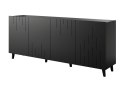Komoda BARI 200x42x82 czarny mat Cama MEBLE
