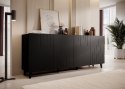 Komoda BARI 200x42x82 czarny mat Cama MEBLE