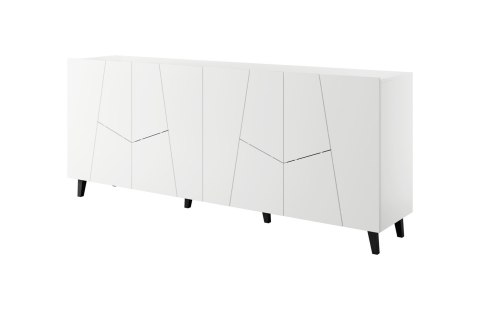 Komoda ETNA 200x42x82 biały mat Cama MEBLE Komoda ETNA 200x42x82 biały mat Cama MEBLE