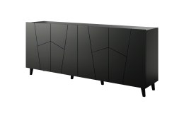 Komoda ETNA 200x42x82 czarny mat Cama MEBLE
