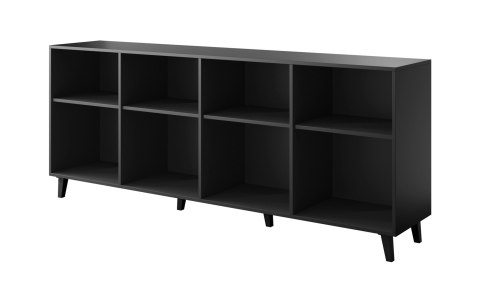 Komoda ETNA 200x42x82 czarny mat Cama MEBLE Komoda ETNA 200x42x82 czarny mat Cama MEBLE