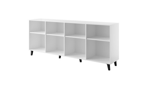 Komoda FARO 200x42x82 biały mat + dąb craft Cama MEBLE Komoda FARO 200x42x82 biały mat + dąb craft Cama MEBLE