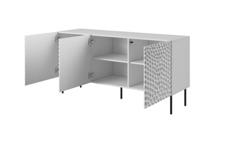 Komoda HOLE 152x42,5xH74,5 biały mat Cama MEBLE Komoda HOLE 152x42,5xH74,5 biały mat Cama MEBLE