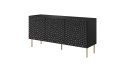 Komoda HOLE 152x42,5xH74,5 czarny mat Cama MEBLE