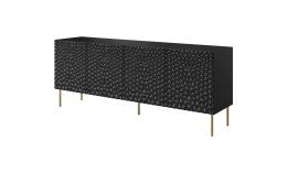 Komoda HOLE 190x40,5xH74,5 czarny mat Cama MEBLE