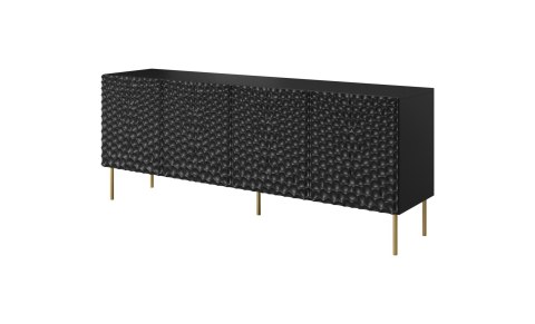 Komoda HOLE 190x40,5xH74,5 czarny mat Cama MEBLE Komoda HOLE 190x40,5xH74,5 czarny mat Cama MEBLE