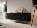 Komoda HOLE 190x40,5xH74,5 czarny mat Cama MEBLE