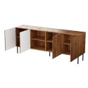 Komoda JUNGLE 190x40,5x74,5 dąb wotan + czarne nóżki Cama MEBLE