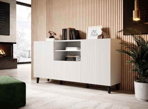 Komoda PAFOS 150x40x82 biały mat Cama MEBLE Komoda PAFOS 150x40x82 biały mat Cama MEBLE