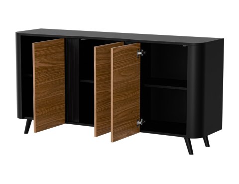 Komoda VOLARE 151x39x75 czarny/orzech Cama MEBLE Komoda VOLARE 151x39x75 czarny/orzech Cama MEBLE