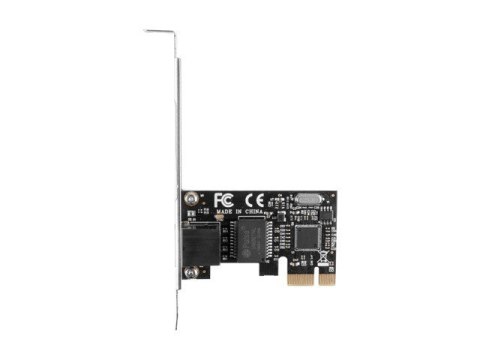 LANBERG KARTA SIECIOWA PCI-E 1X RJ45 1GB RTL8111C ŚLEDŹ LOW PROFILE PCE-1GB-201 Lanberg LANBERG KARTA SIECIOWA PCI-E 1X RJ45 1GB RTL8111C ŚLEDŹ LOW PROFILE PCE-1GB-201 Lanberg