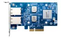 Qnap QXG-10G2T, 2x 10GbE, PCIe Gen3 x4, Low-profile QNAP