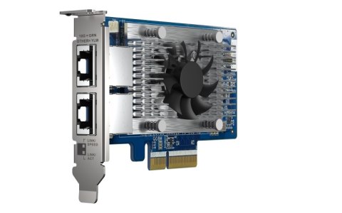 Qnap QXG-10G2T-X710, 2x 10GbE RJ-45, Intel X710, PCIe Gen3 x4 QNAP Qnap QXG-10G2T-X710, 2x 10GbE RJ-45, Intel X710, PCIe Gen3 x4 QNAP