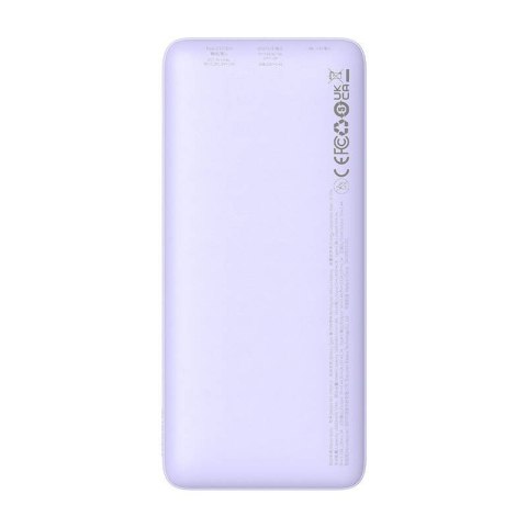 BASEUS POWERBANK AIRPOW 10000MAH 20W (FIOLETOWY) Baseus BASEUS POWERBANK AIRPOW 10000MAH 20W (FIOLETOWY) Baseus