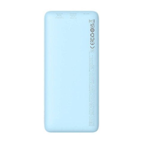 BASEUS POWERBANK AIRPOW 10000MAH 20W (NIEBIESKI) Baseus BASEUS POWERBANK AIRPOW 10000MAH 20W (NIEBIESKI) Baseus