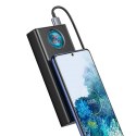 BASEUS POWERBANK AMBILIGHT 30000MAH, 4XUSB, USB-C, 65W (CZARNY) Baseus