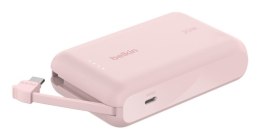 BELKIN POWERBANK 10 000 MAH, 20W, KABEL USB-C,PINK Belkin