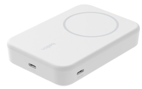 BELKIN POWERBANK MAGSAFE 10000 MAH, 15W, QI2, WHT Belkin BELKIN POWERBANK MAGSAFE 10000 MAH, 15W, QI2, WHT Belkin