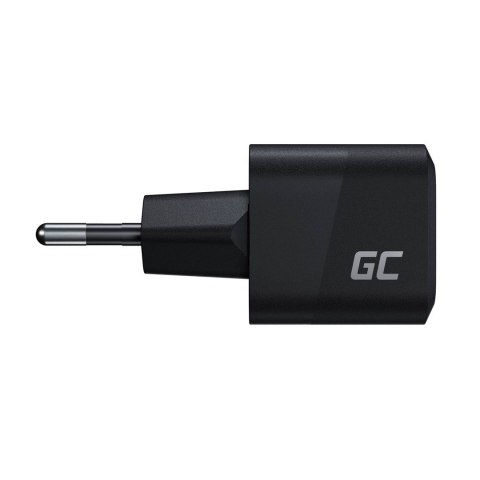 GREEN CELL ŁADOWARKA USB-C GAN GC POWERGAN 33W PD 3.0 QC 3.0 USB-C CZARNA Green Cell GREEN CELL ŁADOWARKA USB-C GAN GC POWERGAN 33W PD 3.0 QC 3.0 USB-C CZARNA Green Cell