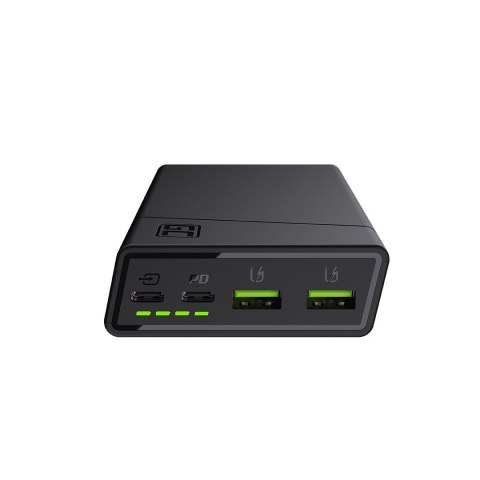 GREEN CELL POWERBANK POWERPLAY20 20000MAH 2XUSB + 2XUSB-C PD 18W Green Cell GREEN CELL POWERBANK POWERPLAY20 20000MAH 2XUSB + 2XUSB-C PD 18W Green Cell