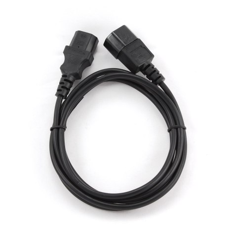 Kabel GEMBIRD PC-189 (C13 / IEC C13 / IEC 320 C13 - C14 ; 1,8m; kolor czarny) GEMBIRD Kabel GEMBIRD PC-189 (C13 / IEC C13 / IEC 320 C13 - C14 ; 1,8m; kolor czarny) GEMBIRD