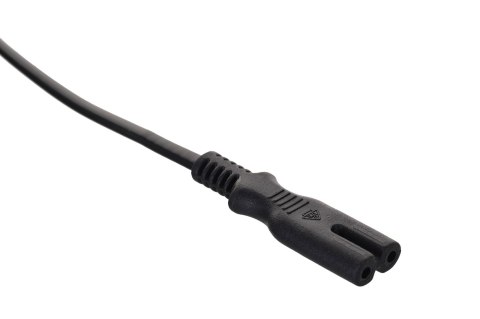 Kabel SAVIO CL-100 (2-Pin F - Euro M; 1,8m; kolor czarny) SAVIO Kabel SAVIO CL-100 (2-Pin F - Euro M; 1,8m; kolor czarny) SAVIO