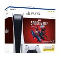 Konsola Sony PS5 Blu-ray + Spiderman 2 Voucher (WYPRZEDAŻ) Sony