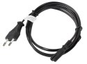 LANBERG KABEL ZASILAJĄCY EURO CEE 7/16 -> C7 1.8M (ÓSEMKA) Lanberg