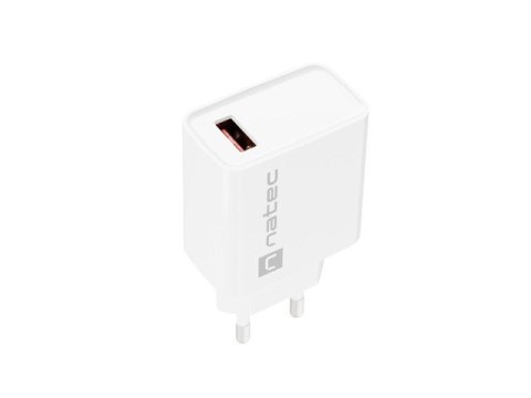 NATEC ŁADOWARKA SIECIOWA RIBERA USB-A 18W BIAŁA NUC-2057 NATEC NATEC ŁADOWARKA SIECIOWA RIBERA USB-A 18W BIAŁA NUC-2057 NATEC