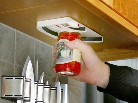 Otwieracz do słoików i butelek montowany pod szafką SUNDO Otwieracz do słoików i butelek montowany pod szafką SUNDO
