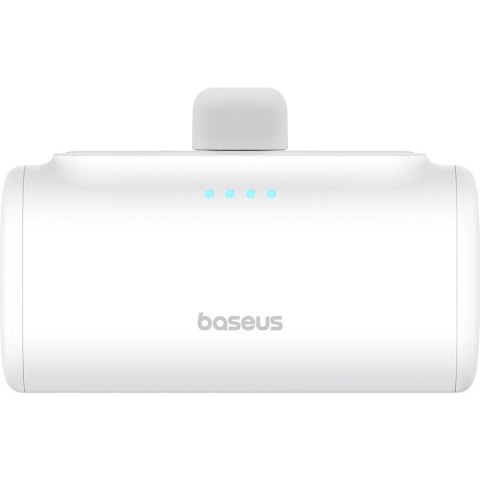 Powerbank Baseus Compact 5000mAh USB-C (biały) Baseus Powerbank Baseus Compact 5000mAh USB-C (biały) Baseus