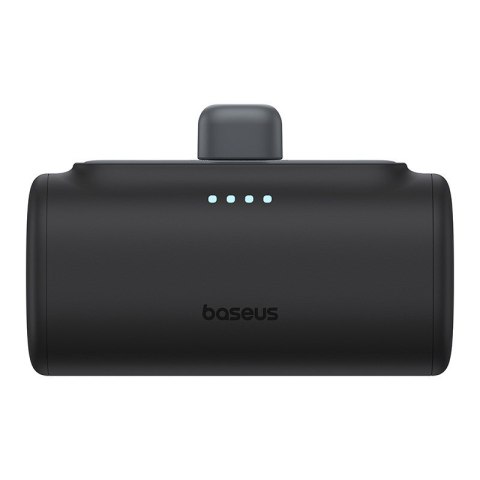 Powerbank Baseus Compact IP 5000mAh 20W USB-C/Lightning (czarny) Baseus Powerbank Baseus Compact IP 5000mAh 20W USB-C/Lightning (czarny) Baseus